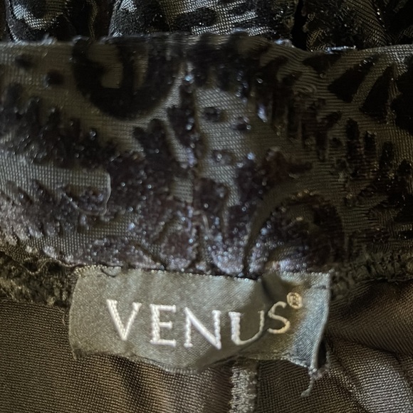 Velvet flocked leggings - Picture 4 of 4